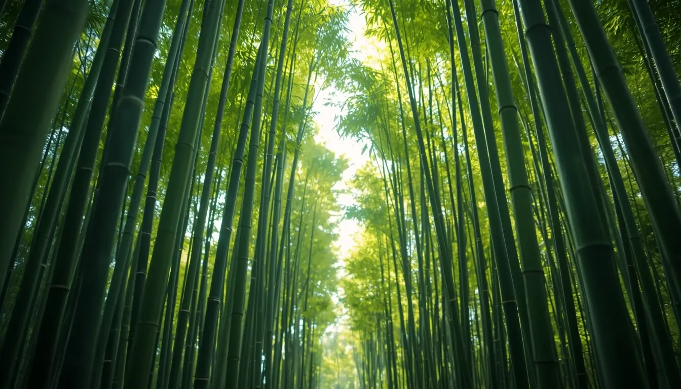 Alpine bamboo forest, the sustainable source for our bamboo cat litter factory